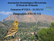 Concurso 4º P.R.U. Orihuela 31-03-13 - UASO.es