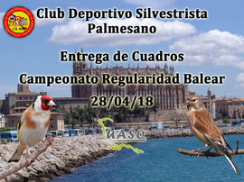 Entrega Cuadros Campeonato Regularidad Balear UASO - Palmesano - UASO.es